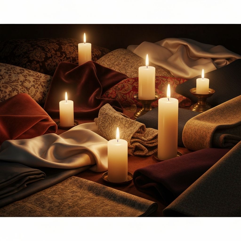 Elegant tailoring workspace